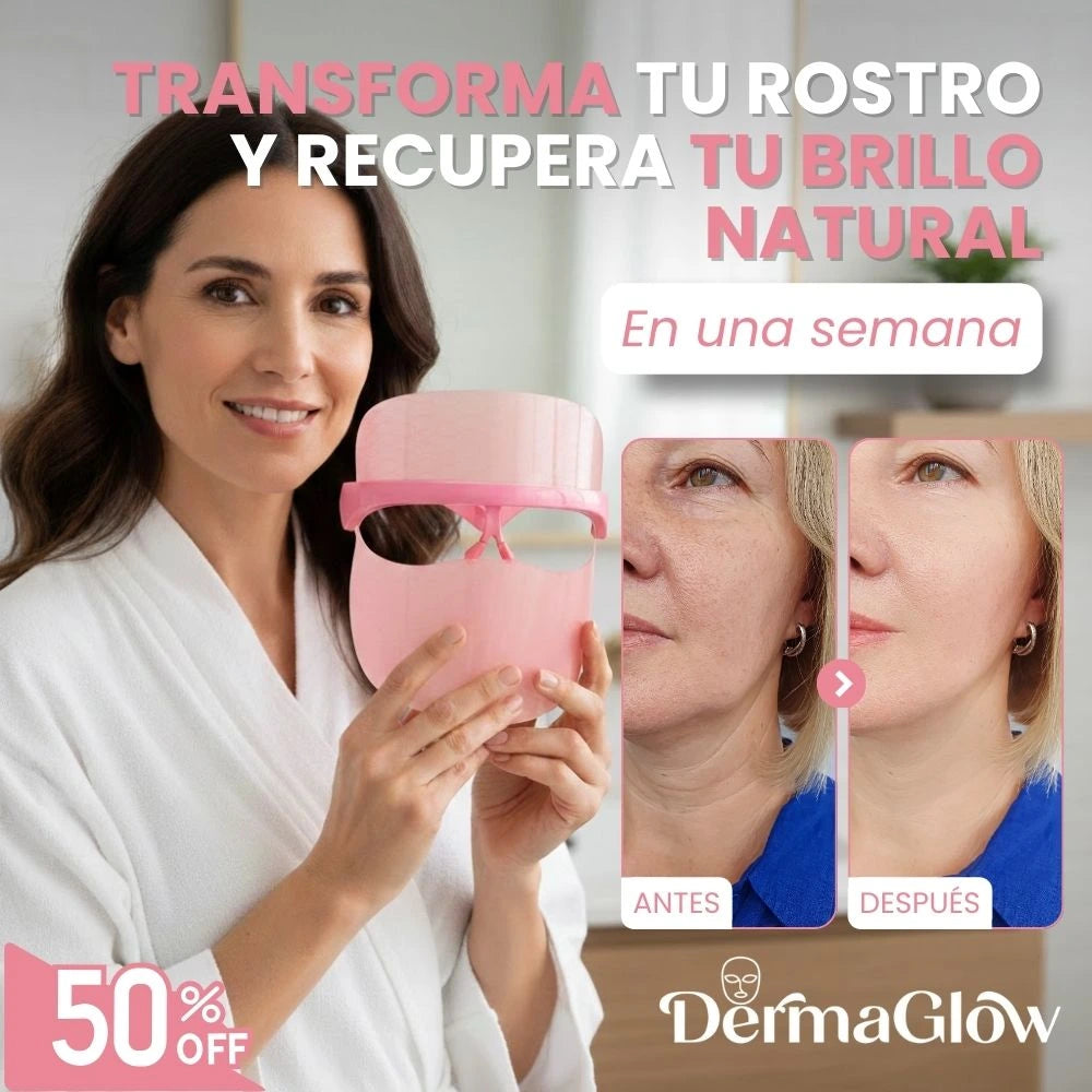 DERMAGLOW™ | TRANSFORMA TU ROSTRO, SIN MANCHAS, ARRUGAS NI ACNÉ EN UNA SEMANA