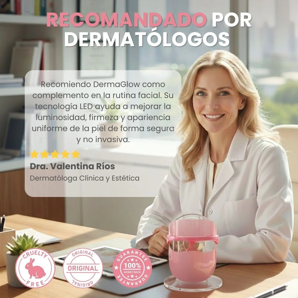 DERMAGLOW™ | TRANSFORMA TU ROSTRO, SIN MANCHAS, ARRUGAS NI ACNÉ EN UNA SEMANA