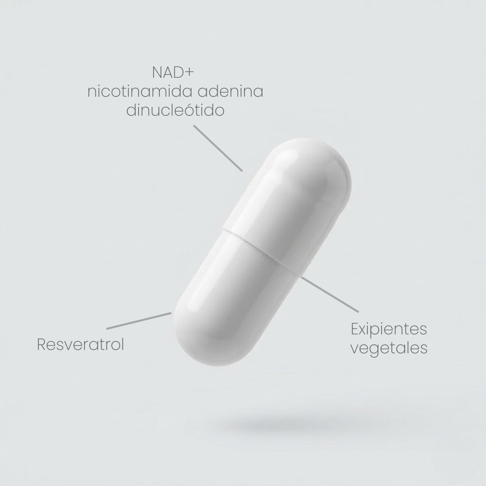 NAD+ Resveratrol® - Regeneración, Energía y Bienestar